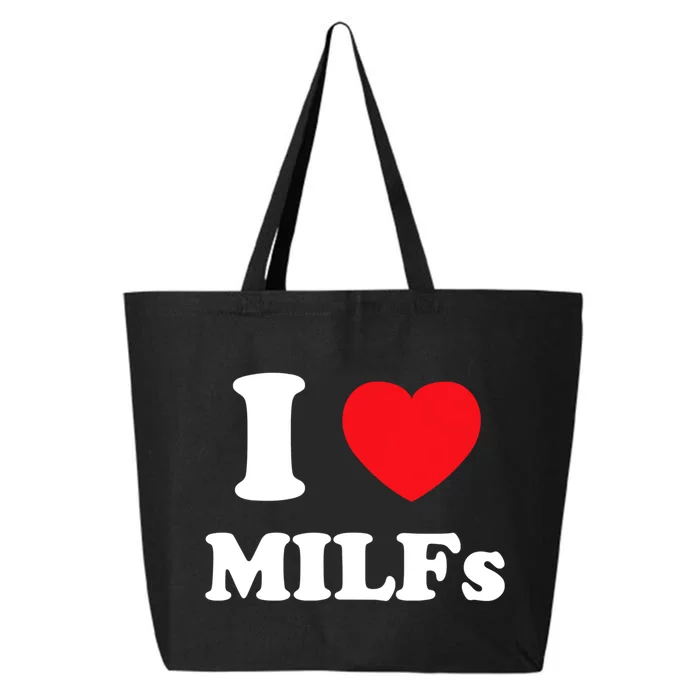 I Love Heart Milfs And Mature Sexy Women 25L Jumbo Tote