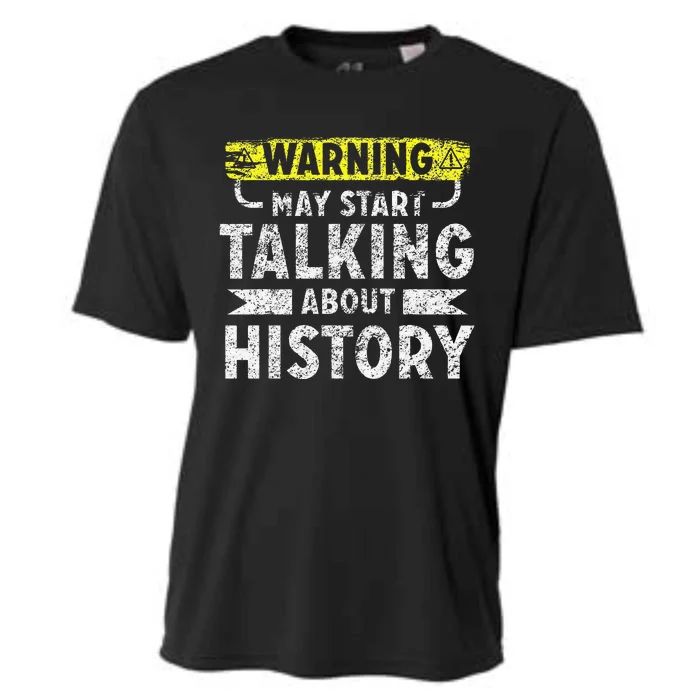 I love History funny history lover gift Cooling Performance Crew T-Shirt