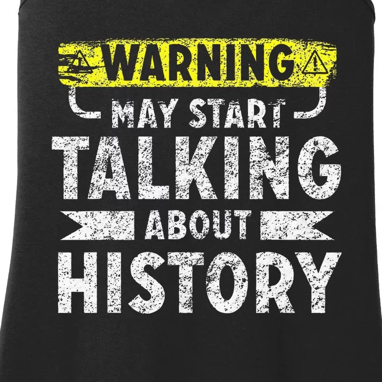 I love History funny history lover gift Ladies Essential Tank