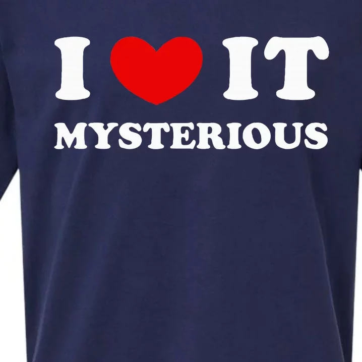 I Love It Mysterious I Heart It Mysterious Sueded Cloud Jersey T-Shirt