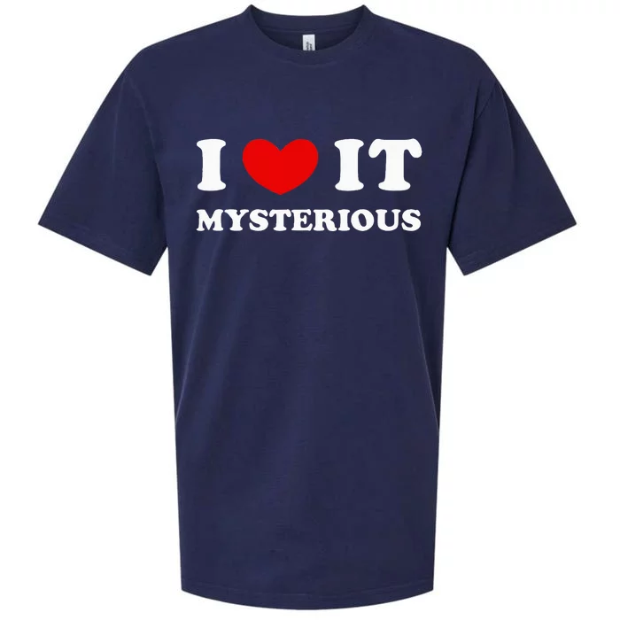 I Love It Mysterious I Heart It Mysterious Sueded Cloud Jersey T-Shirt