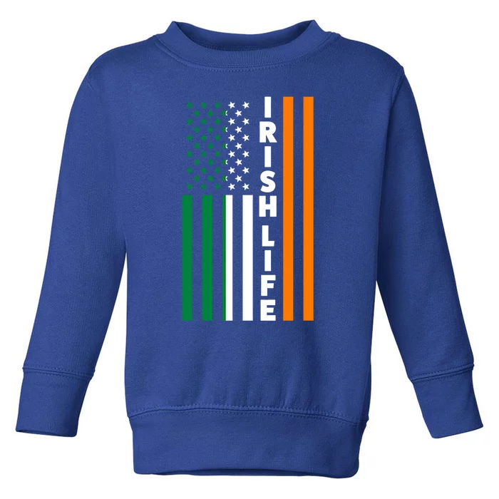 Irish Life Irland Irish Flag Cute Gift Toddler Sweatshirt