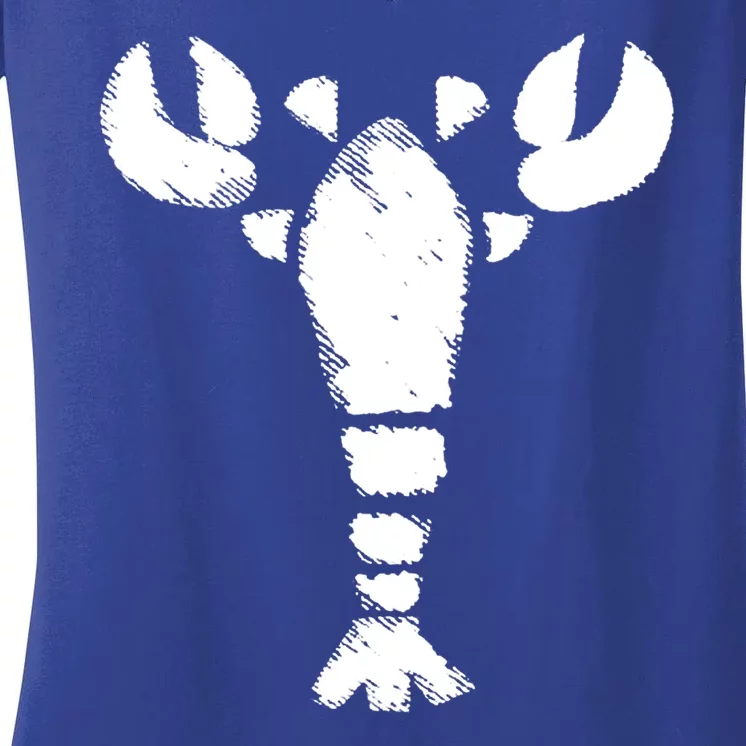 Island Lobster Women's V-Neck T-Shirt