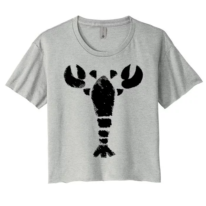 Island Lobster Women's Crop Top Tee