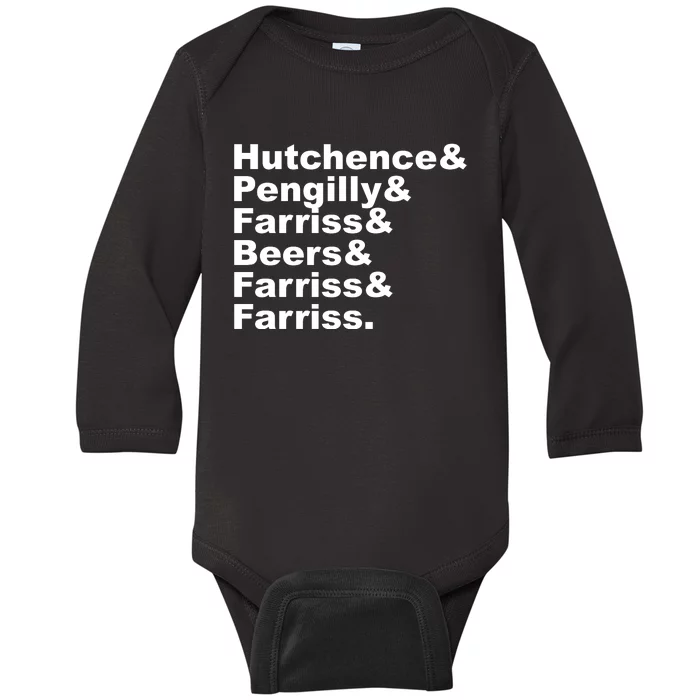 INXS LineUp Baby Long Sleeve Bodysuit