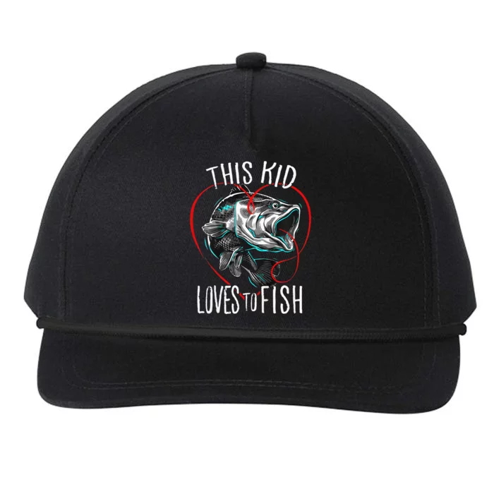 I Like It When She Bends Over Fishing Snapback Five-Panel Rope Hat