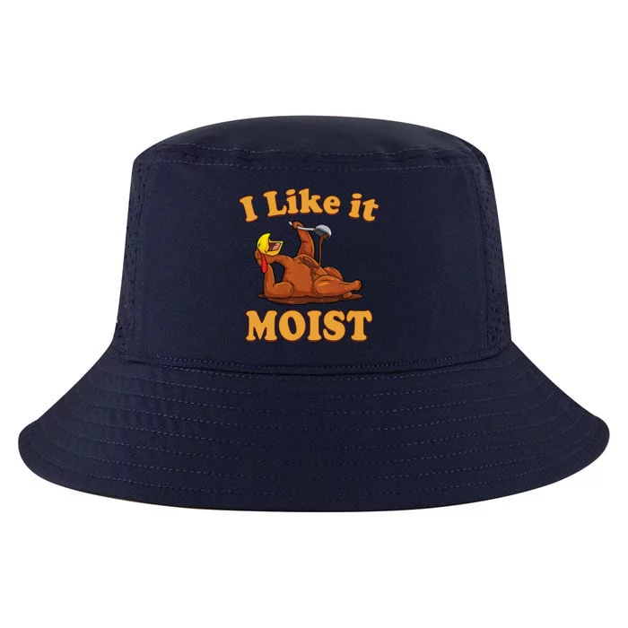 I Like It Moist Funny Thanksgiving Foods Family Group Set Gift Cool Comfort Performance Bucket Hat