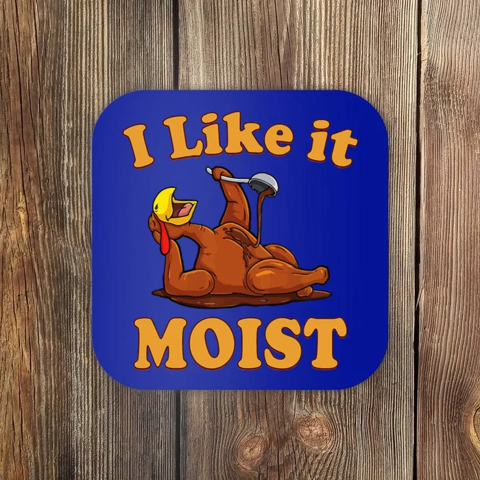 I Like It Moist Thanksgiving Foods Family Group Set Coaster