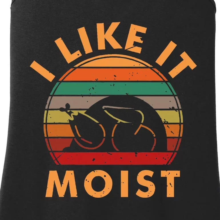 I Like It Moist Thanksgiving Turkey Leg Day Ladies Essential Tank