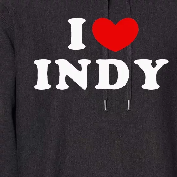 I Love Indy I Heart Indy Premium Hoodie