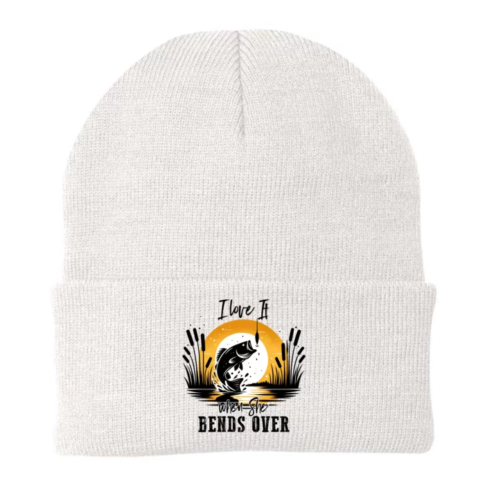 I Love It When She Bends Over Fishing Knit Cap Winter Beanie