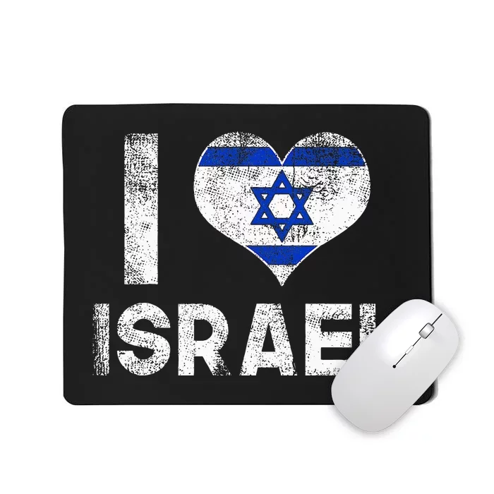 I Love Israel Mousepad