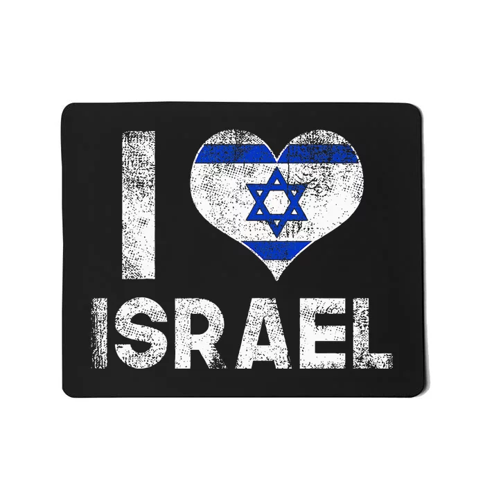 I Love Israel Mousepad