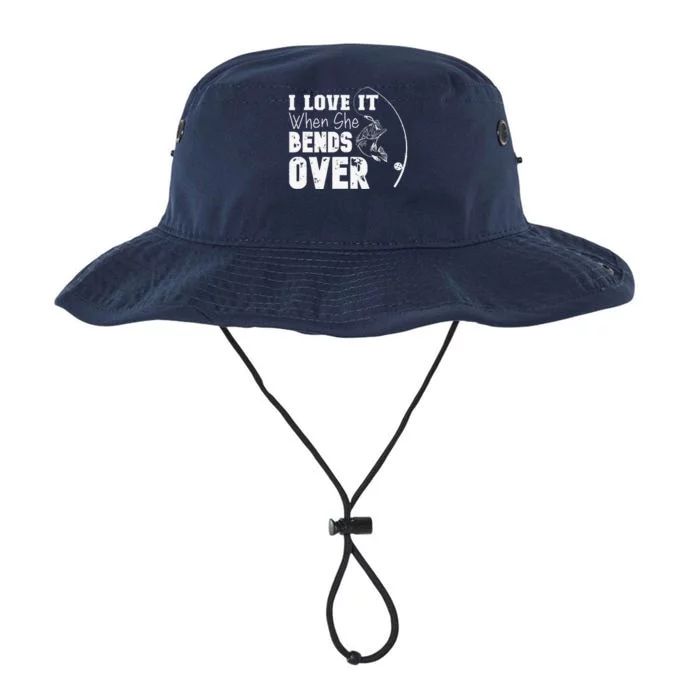 I Love It When She Bends Over Funny Fishing Lover Legacy Cool Fit Booney Bucket Hat