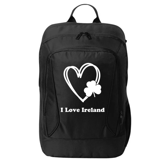 I Love Ireland Irish Shamrock St Patrick's Day Travel Great Gift City Backpack