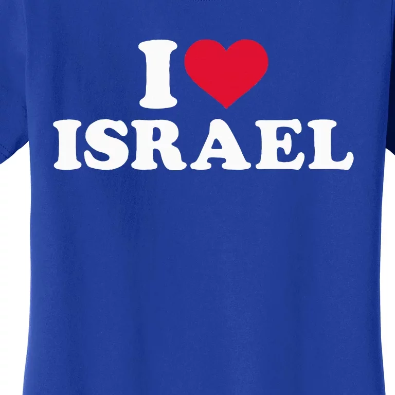 I Love Israel Women's T-Shirt