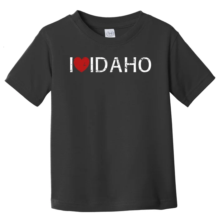 I Love Idaho Toddler T-Shirt