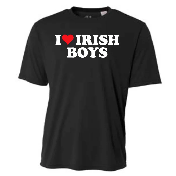 I Love Irish Boy Cooling Performance Crew T-Shirt