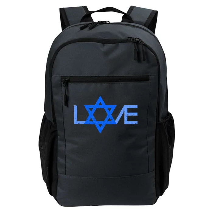 I Love Israel Jewish Star Of David Gift For Jew Friend Daily Commute Backpack