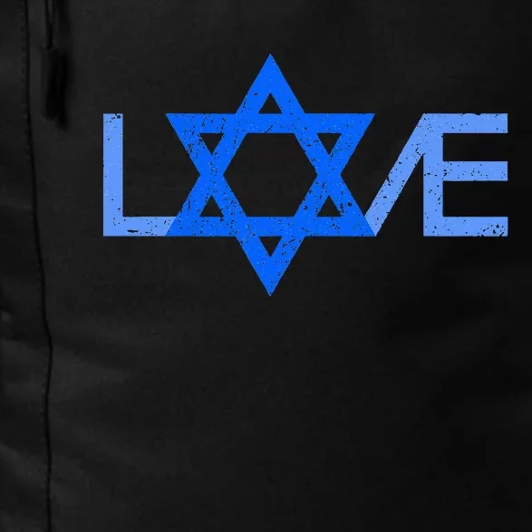 I Love Israel Jewish Star Of David Gift For Jew Friend Daily Commute Backpack