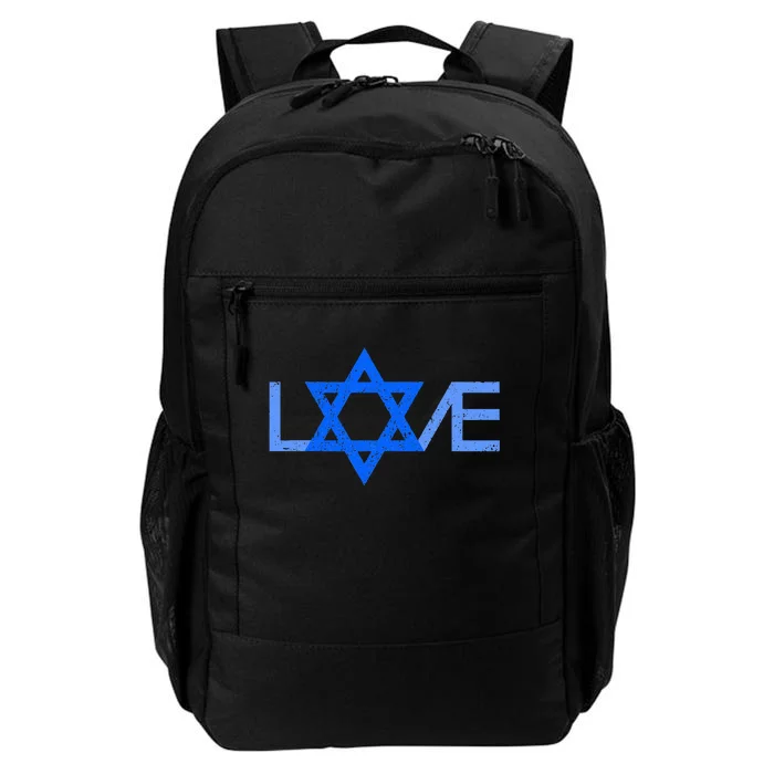 I Love Israel Jewish Star Of David Gift For Jew Friend Daily Commute Backpack