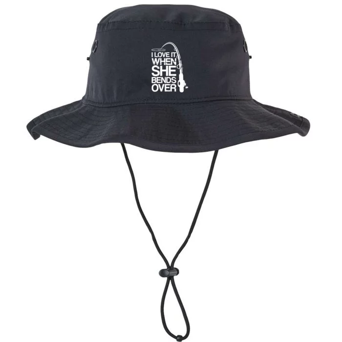 I Love It When She Bends Over Funny Fishing Legacy Cool Fit Booney Bucket Hat