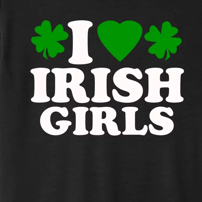 I Love Irish Patrick's Day ChromaSoft Performance T-Shirt