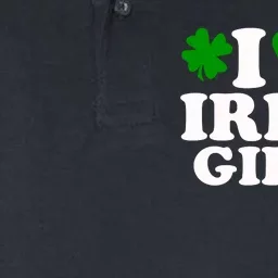 I Love Irish Patrick's Day Softstyle Adult Sport Polo