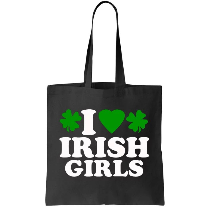 I Love Irish Patrick's Day Tote Bag