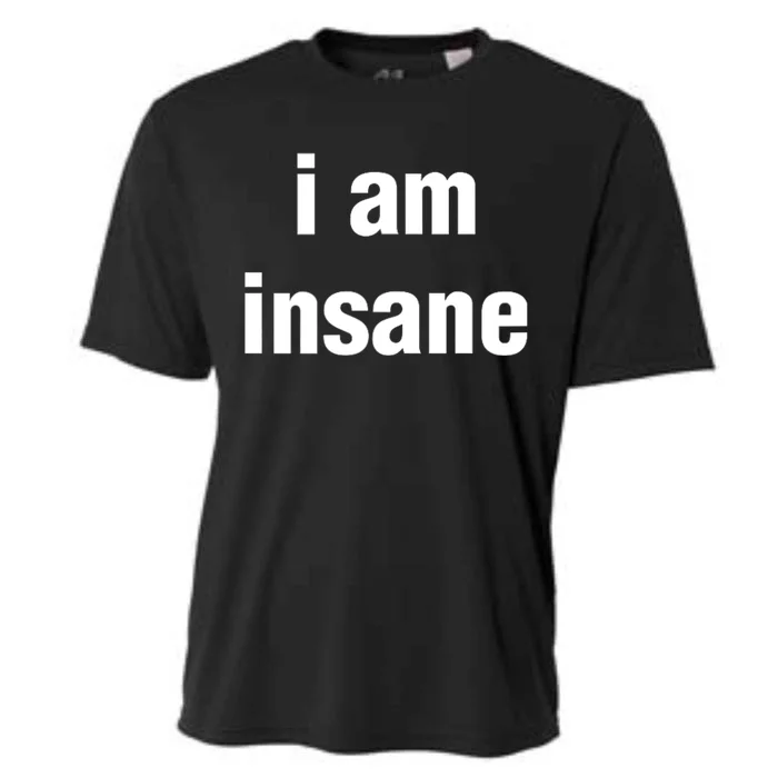 I Love Insane Bitches I Am Insane Couple Cooling Performance Crew T-Shirt