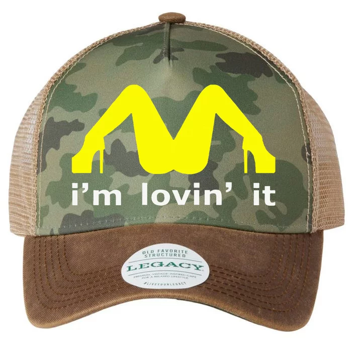 IM Lovin It Man Woman Funny Gift 600 Legacy Tie Dye Trucker Hat