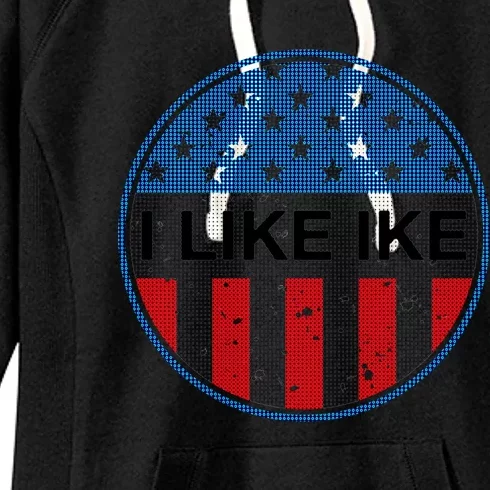 I Like Ike Presidential Gift Women's Fleece Hoodie