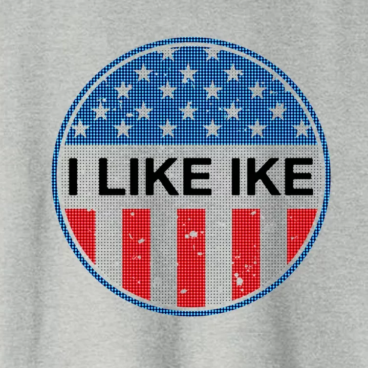 I Like Ike Presidential Gift Women's Crop Top Tee