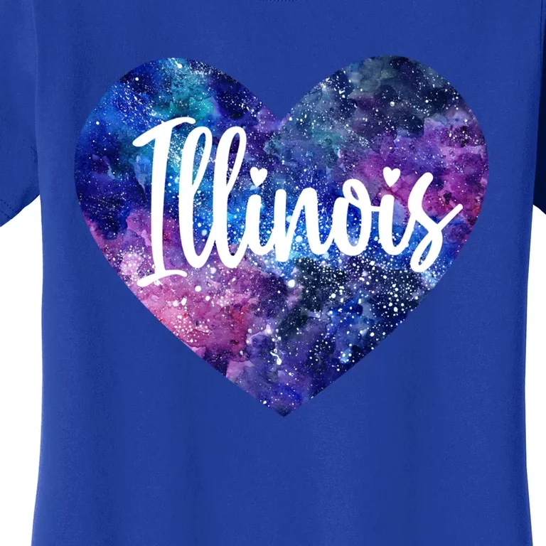 I Love Illinois Usa Gift Women's T-Shirt