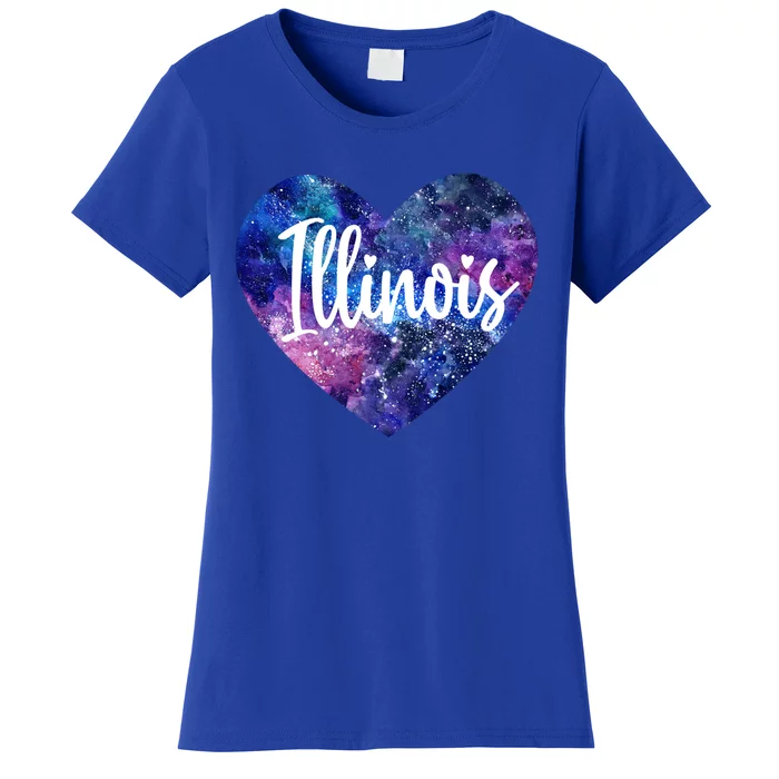 I Love Illinois Usa Gift Women's T-Shirt