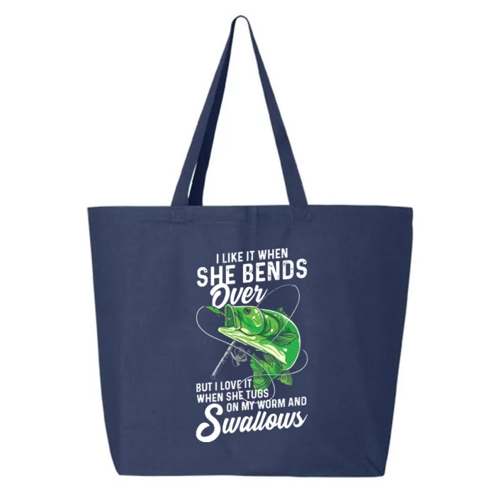 I Like It When She Bends Over Fishing Gifts For Men 25L Jumbo Tote