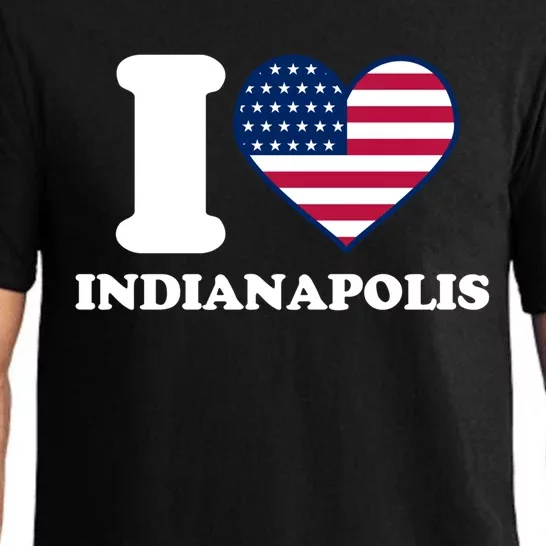 I Love Indianapolis I Heart Indianapolis Gift Pajama Set