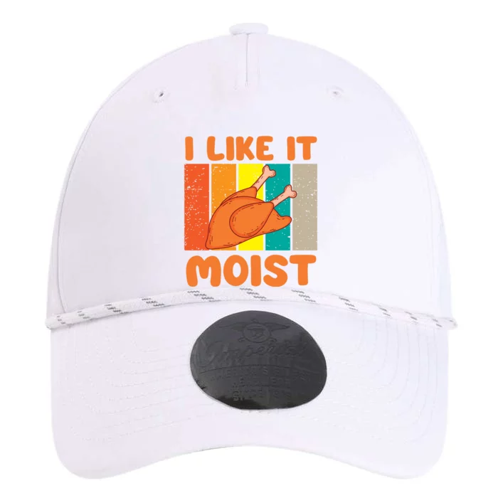 I Like It Moist Funny Thanksgiving Costume Turkey Leg Day Performance The Dyno Cap