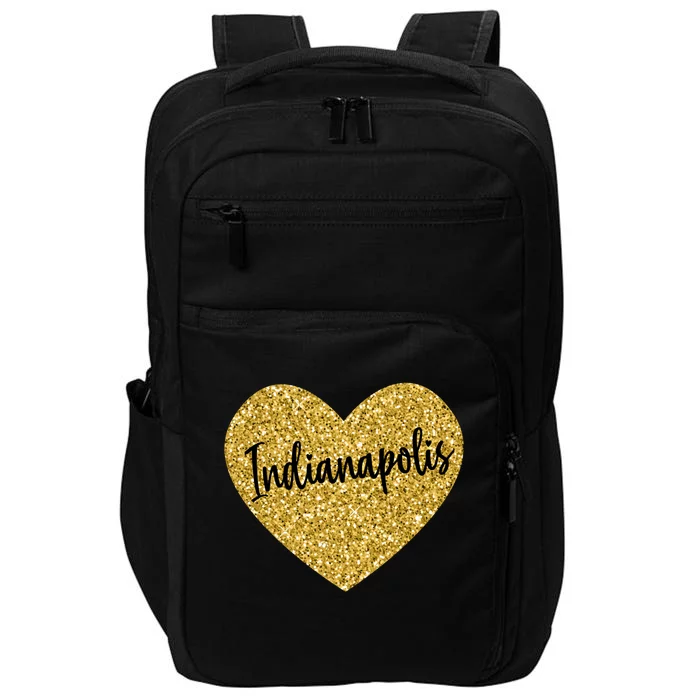 I Love Indianapolis Indiana Usa Cool Gift Impact Tech Backpack