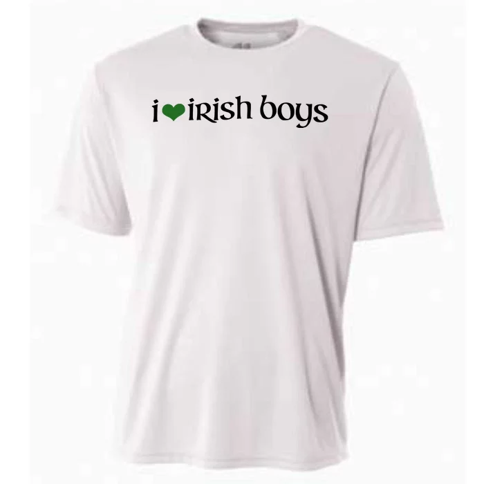 I Love Irish Boy Cooling Performance Crew T-Shirt