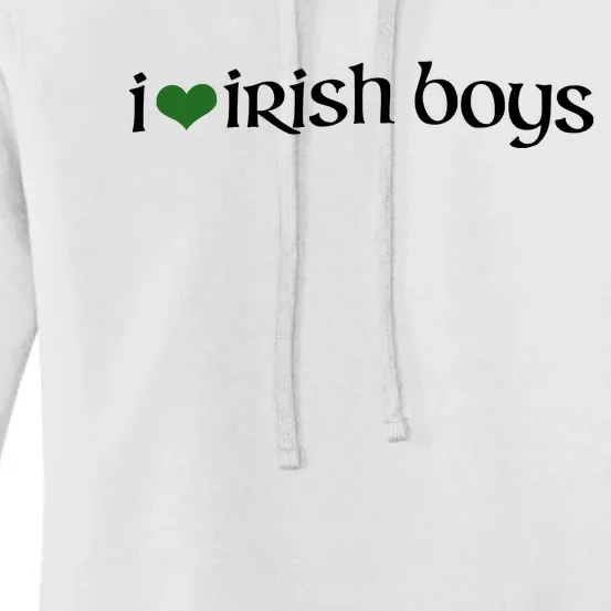 I Love Irish Boy Women's Pullover Hoodie