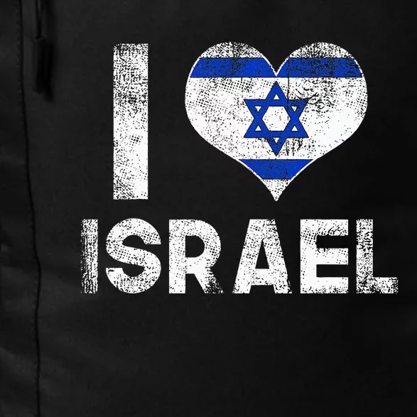 I Love Israel in Hebrew ProIsrael Israeli Daily Commute Backpack