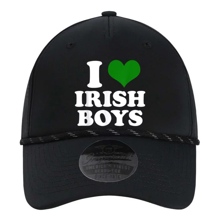 I Love Irish Boy St. Paddy Funny St. Patricks Day Performance The Dyno Cap