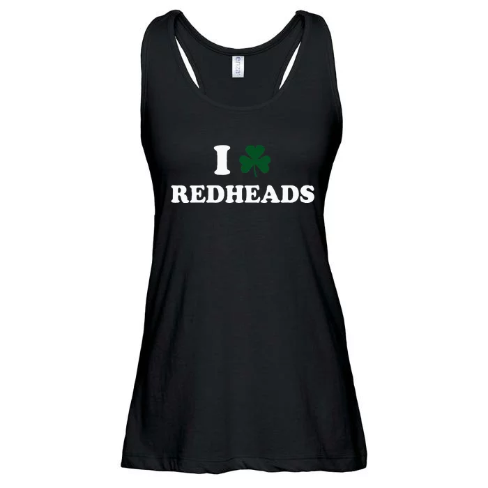 I Love Irish Redheads Boy Baby St Patricks Day Shamrock Ladies Essential Flowy Tank