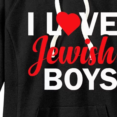 I Love Jewish Women's Fleece Hoodie