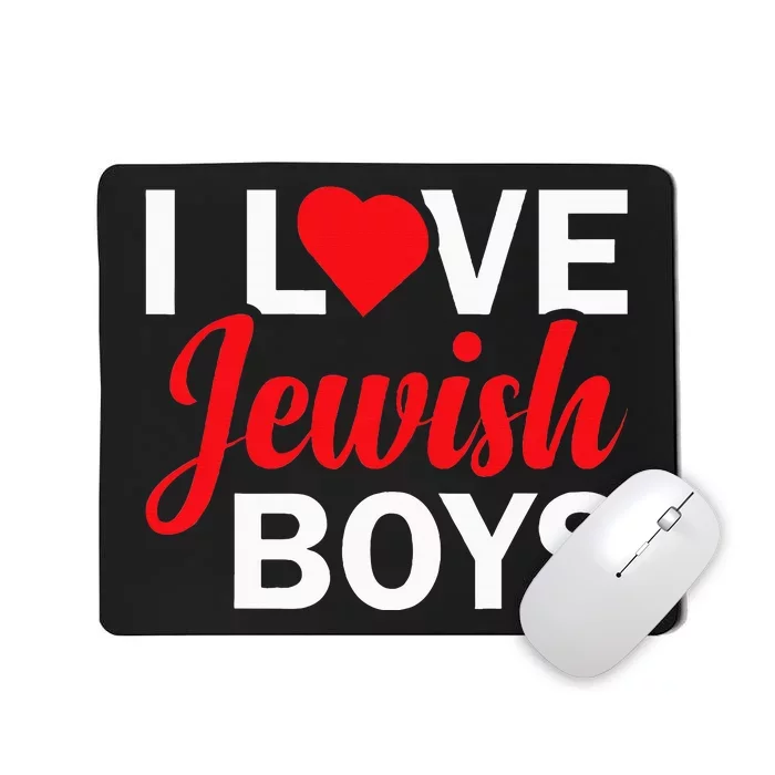 I Love Jewish Mousepad