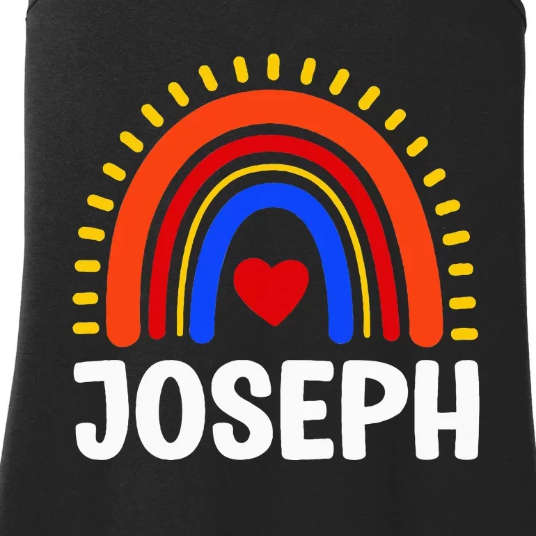 I Love Joseph Cute Joseph Rainbow Ladies Essential Tank