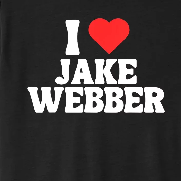 I Love Jake Webber I Heart Jake Webber ChromaSoft Performance T-Shirt