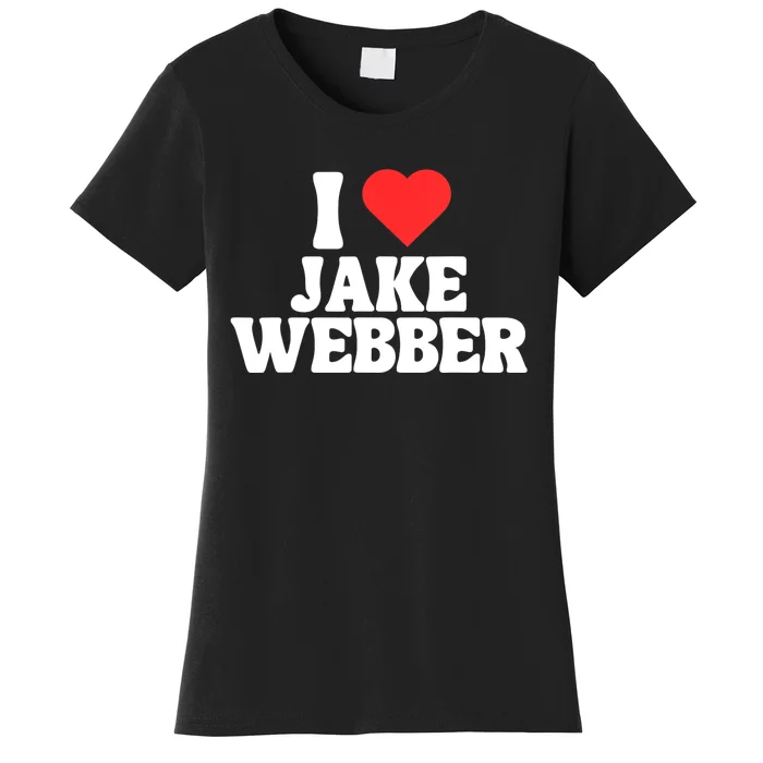 I Love Jake Webber I Heart Jake Webber Women's T-Shirt