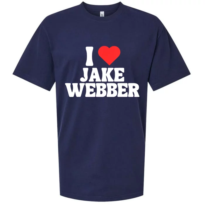 I Love Jake Webber I Heart Jake Webber Sueded Cloud Jersey T-Shirt